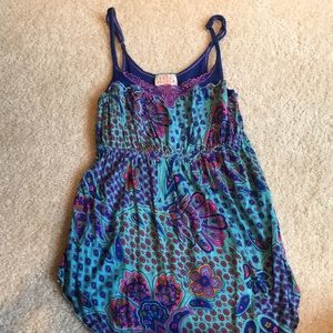 Free People Multi-Colored Tank Top